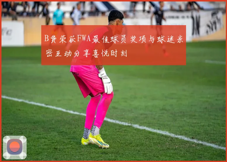 B费荣获FWA最佳球员奖项与球迷亲密互动分享喜悦时刻
